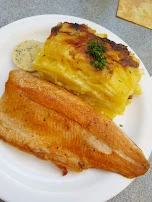 Saibling M Kartoffelgratin